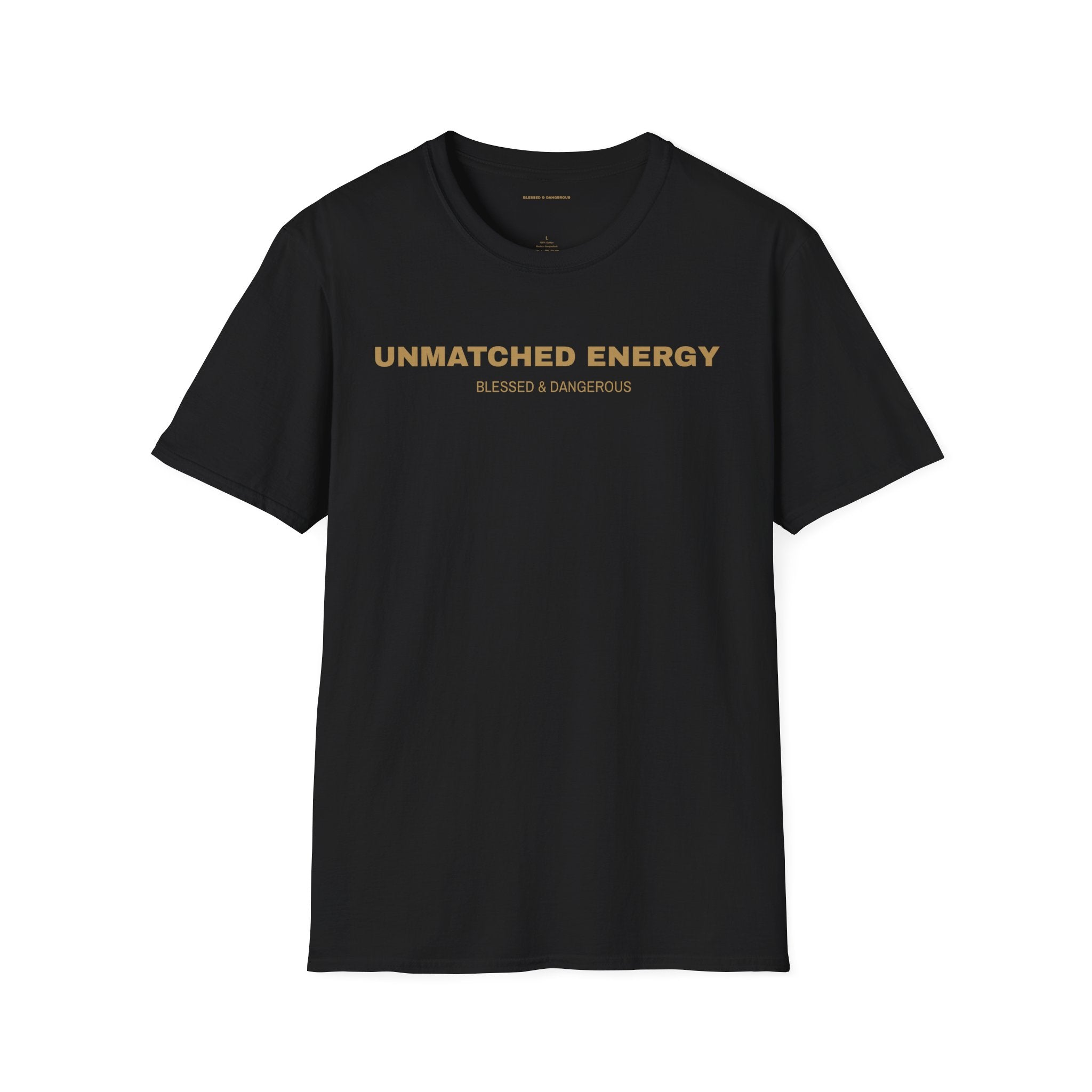 Unmatched Energy – Minimal Unisex T-Shirt
