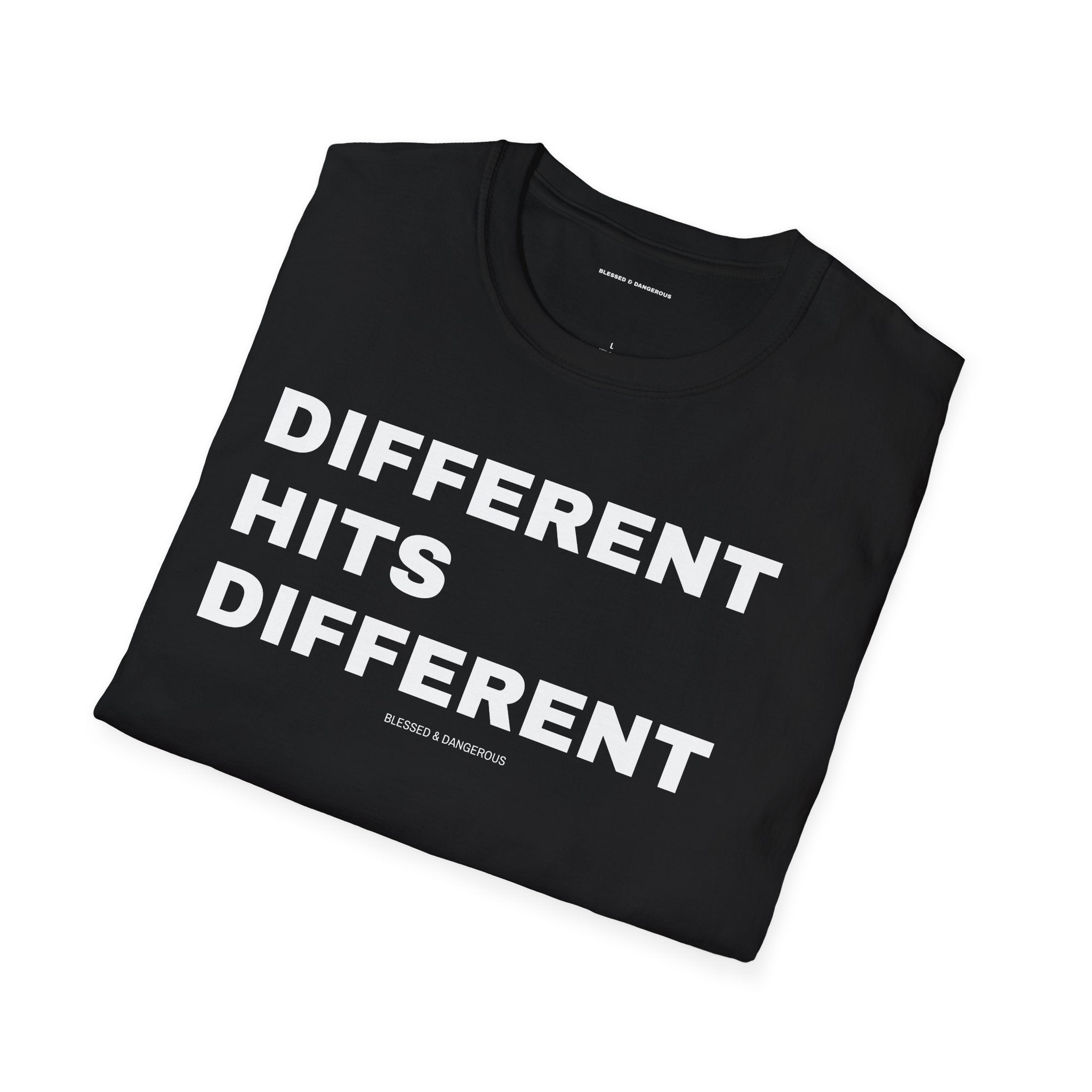 Different Hits Different – Premium Unisex Statement T-Shirt