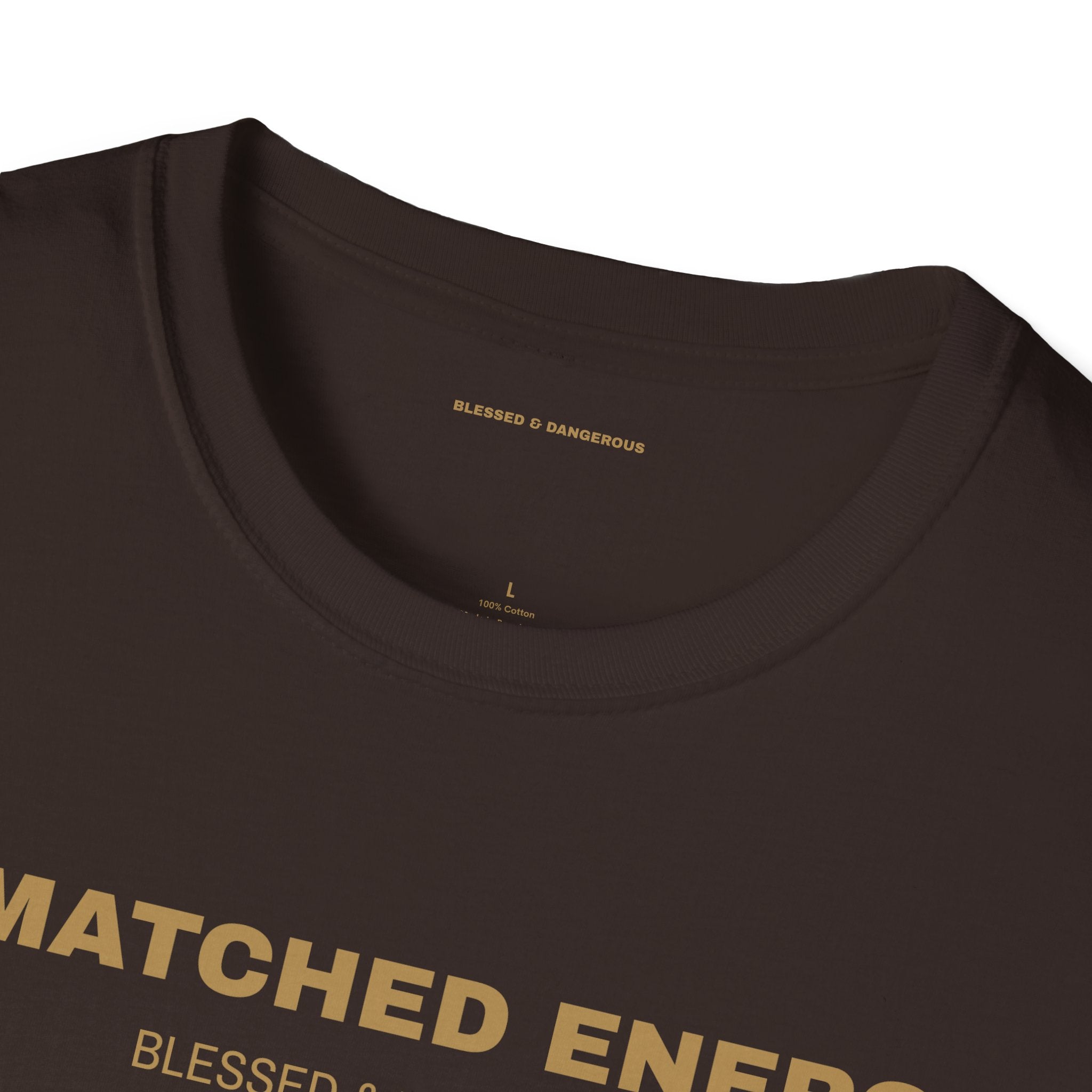 Unmatched Energy – Minimal Unisex T-Shirt