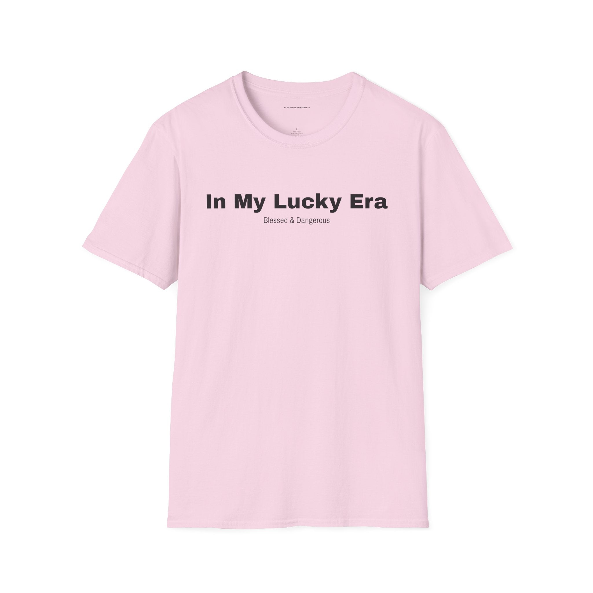 In my lucky era – Minimal Unisex T-Shirt